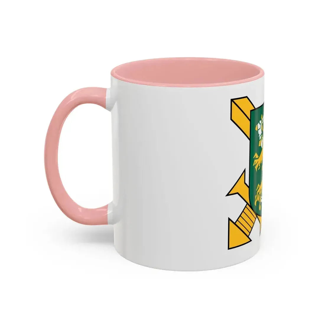 Coat of Arms of Finnish Ground Force - Accent Coffee Mug - Go Mug Yourself