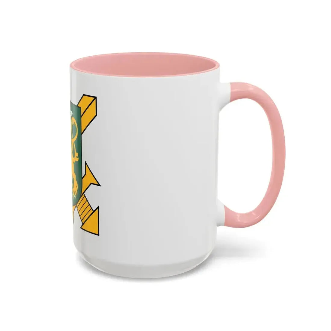 Coat of Arms of Finnish Ground Force - Accent Coffee Mug - Go Mug Yourself