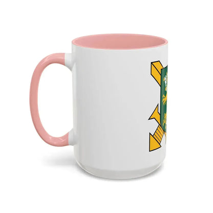 Coat of Arms of Finnish Ground Force - Accent Coffee Mug - Go Mug Yourself