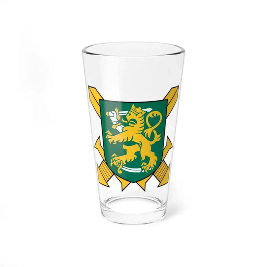 Coat of Arms of Finnish Ground Force - Pint Glass 16oz 16oz - Go Mug Yourself