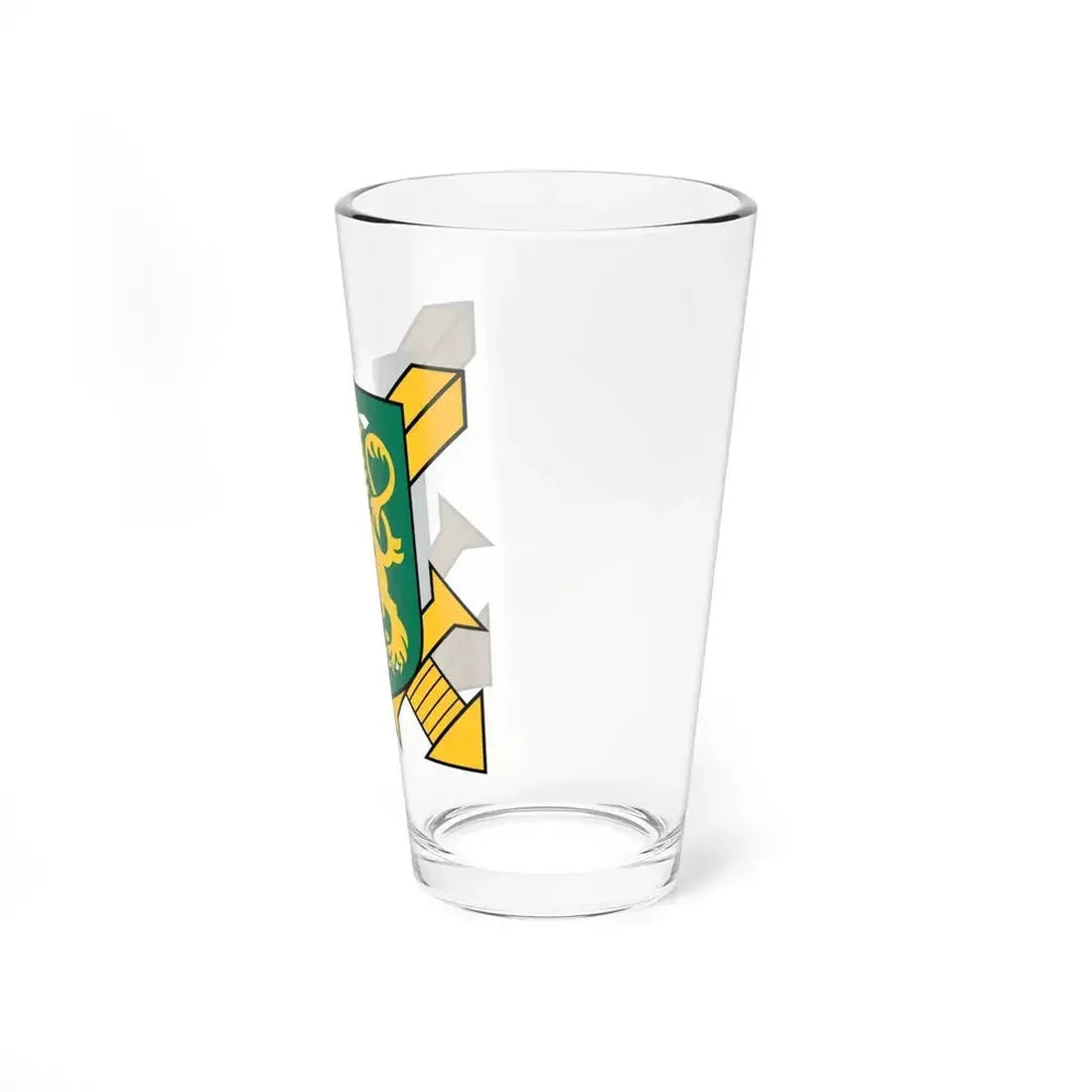 Coat of Arms of Finnish Ground Force - Pint Glass 16oz - Go Mug Yourself
