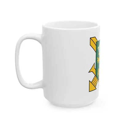 Coat of Arms of Finnish Ground Force - White Coffee Mug - Go Mug Yourself