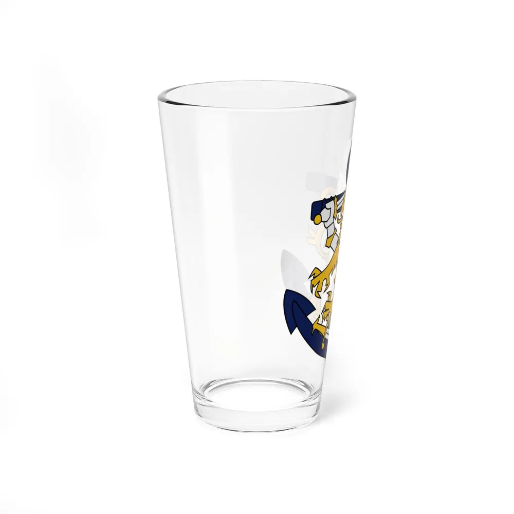 Coat of Arms of Finnish Navy - Pint Glass 16oz-Go Mug Yourself