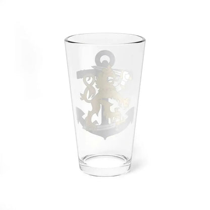 Coat of Arms of Finnish Navy - Pint Glass 16oz - Go Mug Yourself