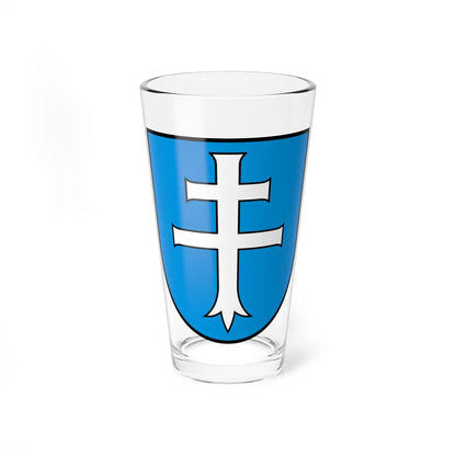 Coat of arms of Fislisbach (Switzerland) (Coat of Arms) Pint Glass 16oz 16oz - Go Mug Yourself
