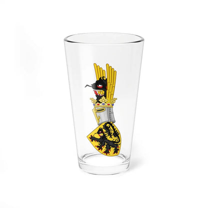 Coat of Arms of Flanders - Pint Glass 16oz-16oz-Go Mug Yourself