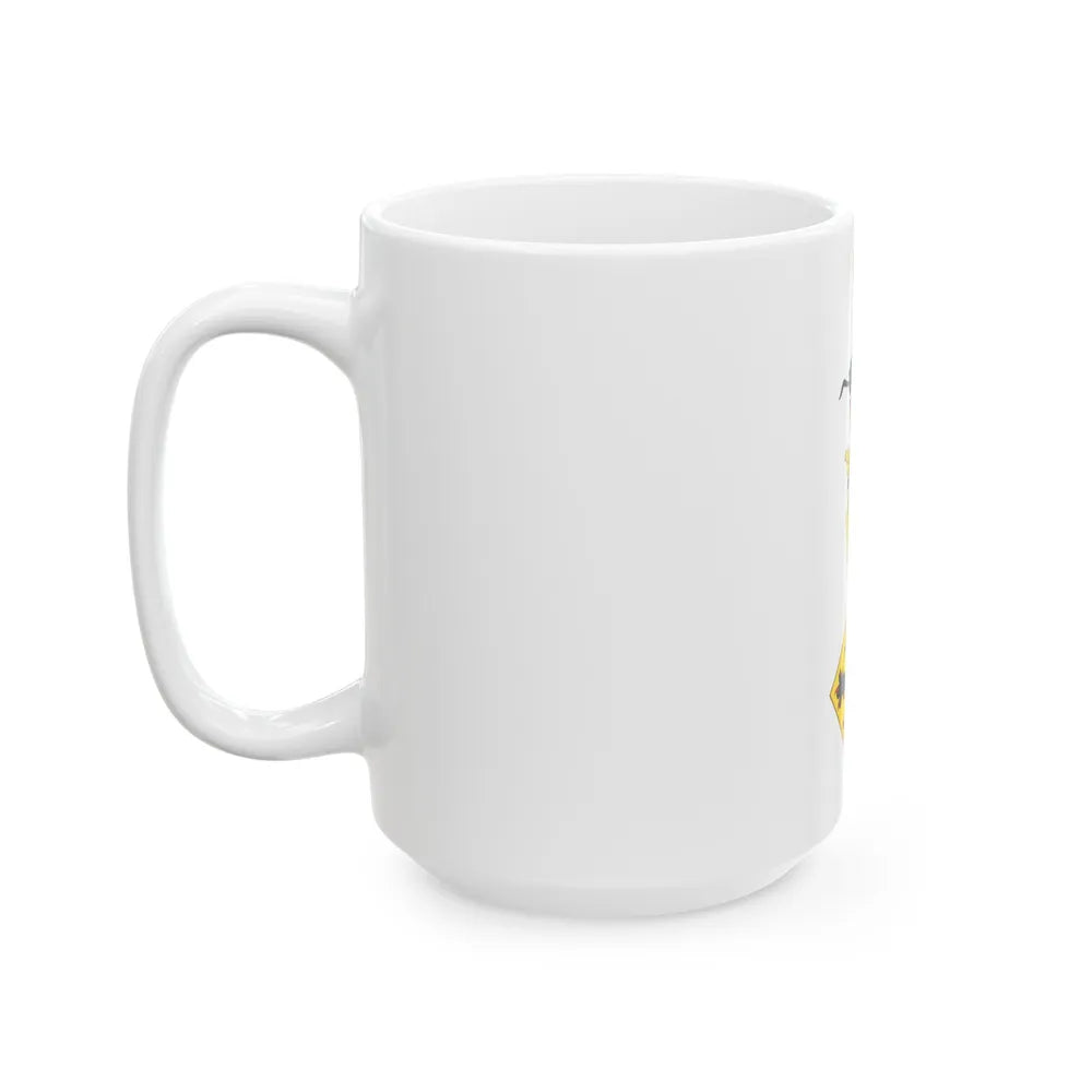 Coat of Arms of Flanders - White Coffee Mug-Go Mug Yourself