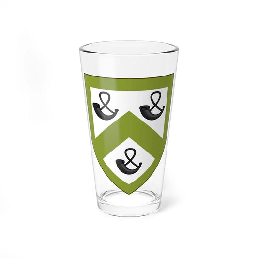 Coat of arms of Foster Rhode Island (United States) (Coat of Arms) Pint Glass 16oz 16oz - Go Mug Yourself