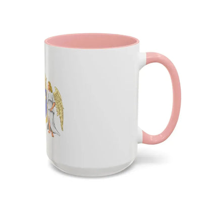 Coat of arms of France 1515-1578 - Accent Coffee Mug - Go Mug Yourself