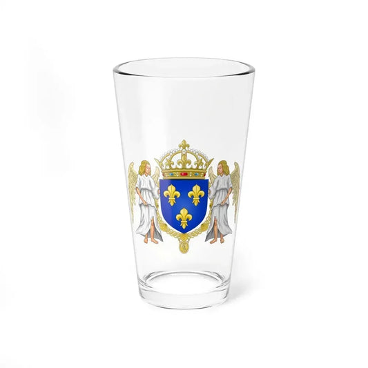 Coat of arms of France 1515-1578 - Pint Glass 16oz 16oz - Go Mug Yourself
