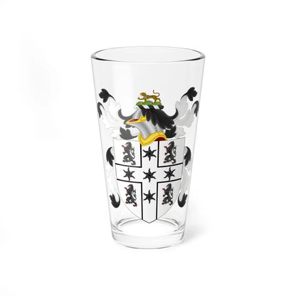 Coat of Arms of Francis Billingsly (United States) (Coat of Arms) Pint Glass 16oz 16oz - Go Mug Yourself