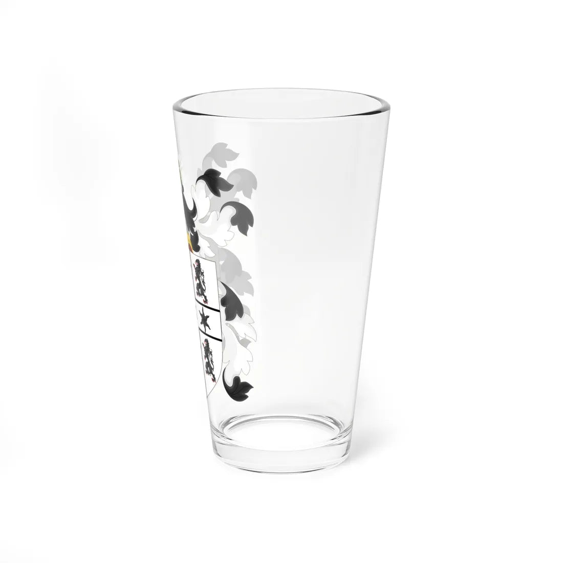 Coat of Arms of Francis Billingsly (United States) (Coat of Arms) Pint Glass 16oz - Go Mug Yourself