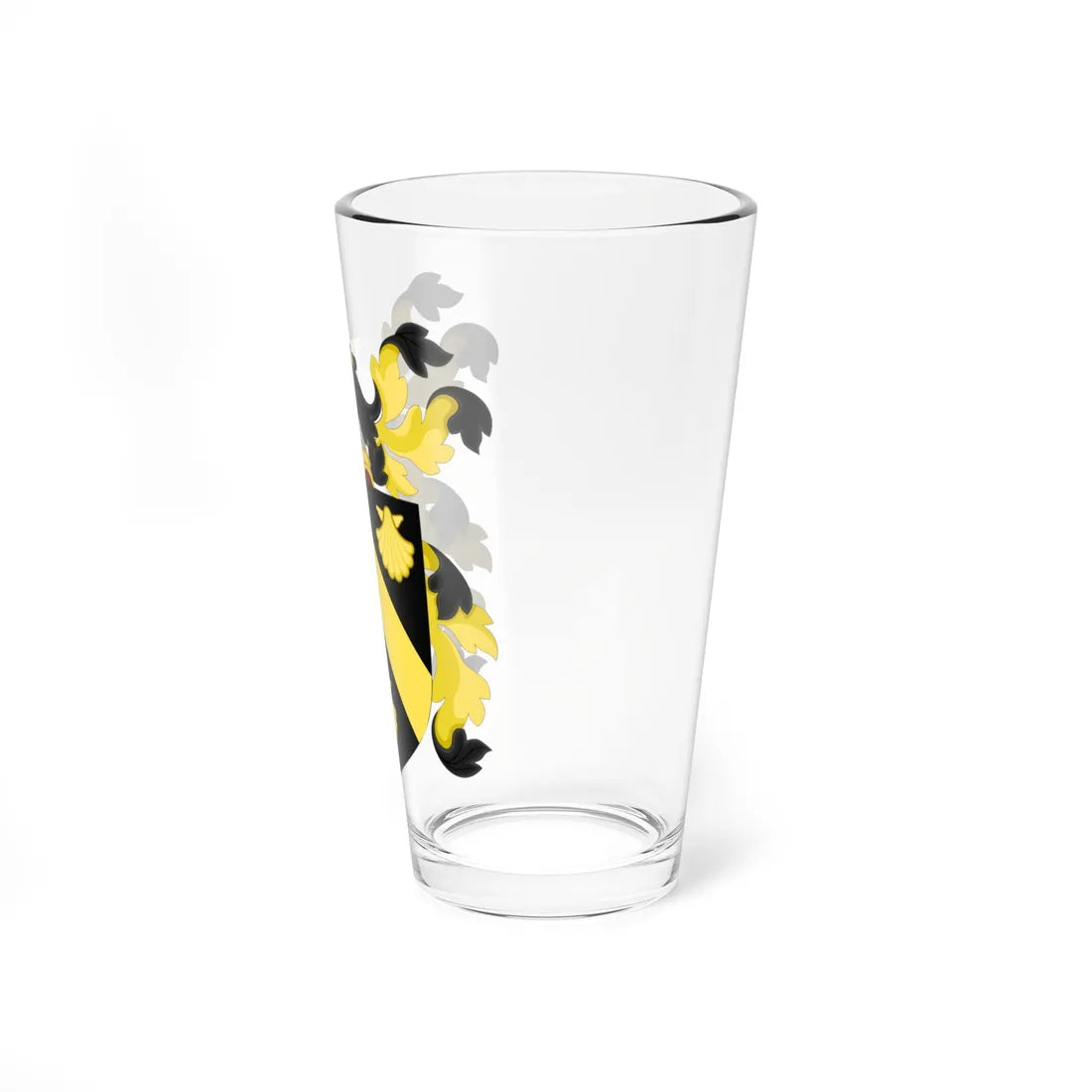 Coat of Arms of Francis Brinley (United States) (Coat of Arms) Pint Glass 16oz - Go Mug Yourself