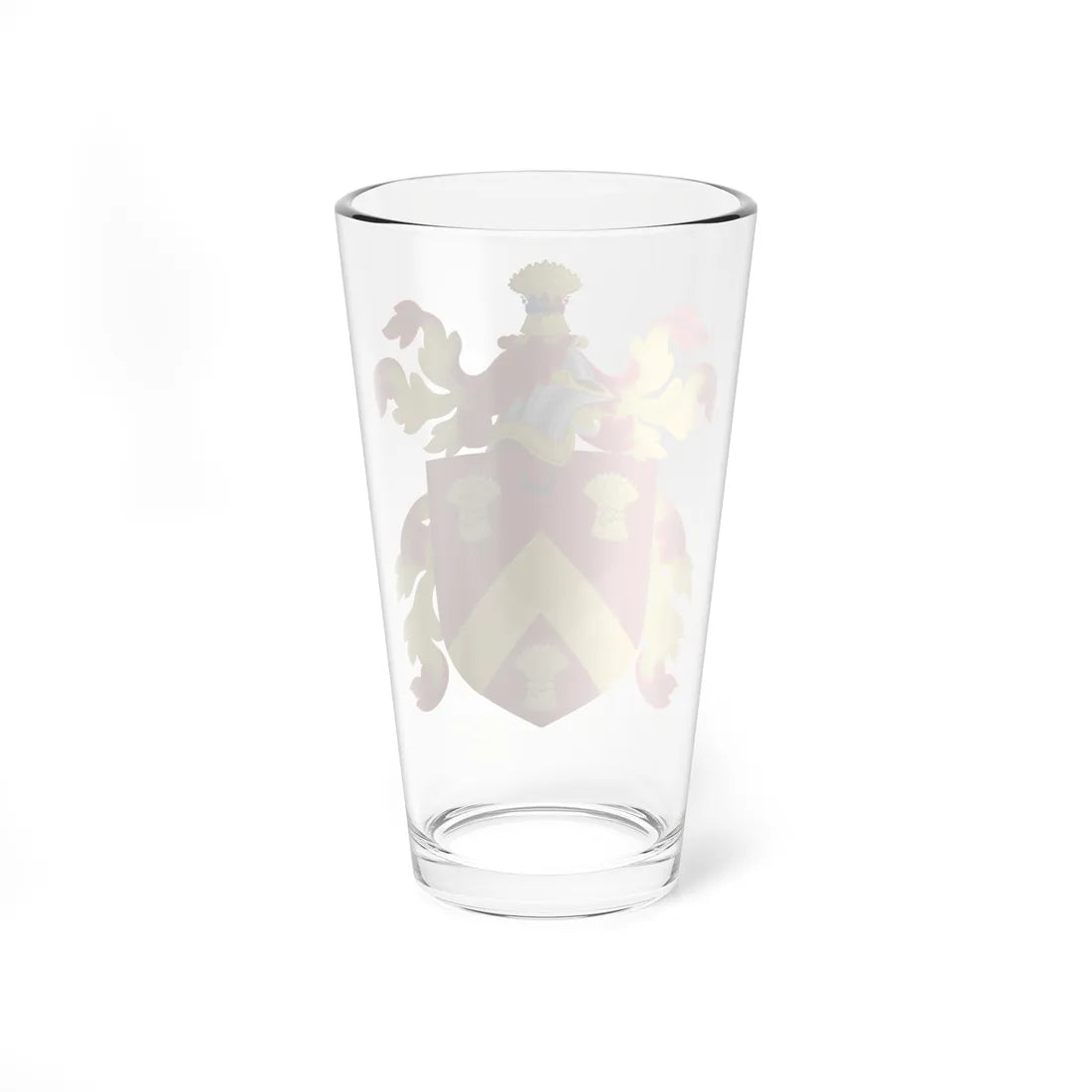 Coat of Arms of Francis Dade (United States) (Coat of Arms) Pint Glass 16oz - Go Mug Yourself