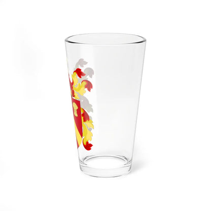 Coat of Arms of Francis Dade (United States) (Coat of Arms) Pint Glass 16oz - Go Mug Yourself