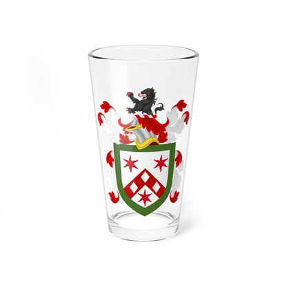 Coat of Arms of Francis Hopkinson (United States) (Coat of Arms) Pint Glass 16oz 16oz - Go Mug Yourself