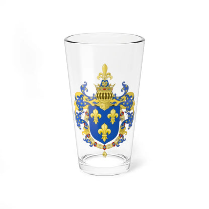 Coat of Arms of Francis I Francis II and Charles IX of France Order of the Golden Fleece (Austria) (Coat of Arms) Pint Glass 16oz 16oz - Go Mug Yourself