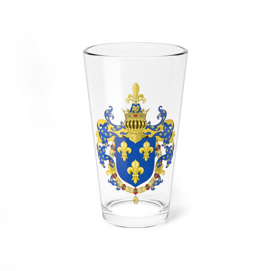 Coat of Arms of Francis I Francis II and Charles IX of France Order of the Golden Fleece (Austria) (Coat of Arms) Pint Glass 16oz 16oz - Go Mug Yourself