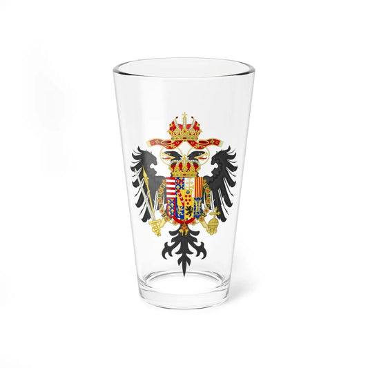 Coat of Arms of Francis I Holy Roman Emperor (Austria) (Coat of Arms) Pint Glass 16oz 16oz - Go Mug Yourself