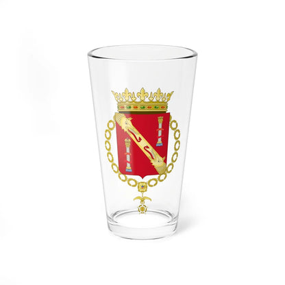 Coat of Arms of Francisco Franco as Head of the Spanish State Chilean Order of Merit (Chile) (Coat of Arms) Pint Glass 16oz 16oz - Go Mug Yourself