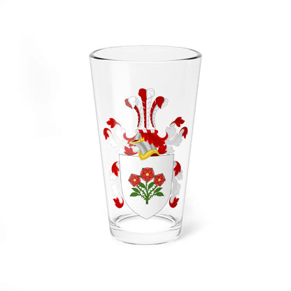 Coat of Arms of Franklin Roosevelt (United States) (Coat of Arms) Pint Glass 16oz 16oz - Go Mug Yourself