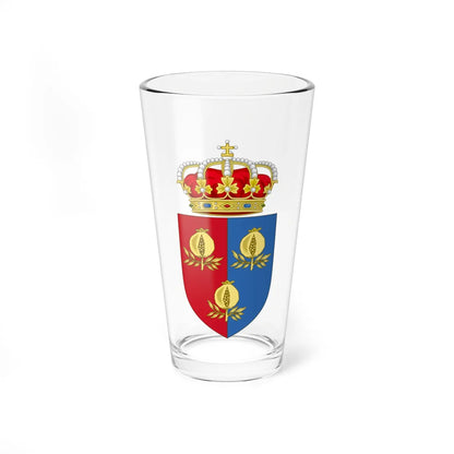 Coat of Arms of Frédéric Luz (Argentina) (Coat of Arms) Pint Glass 16oz 16oz - Go Mug Yourself