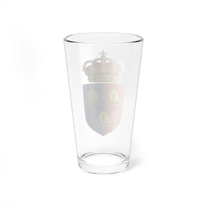 Coat of Arms of Frédéric Luz (Argentina) (Coat of Arms) Pint Glass 16oz - Go Mug Yourself