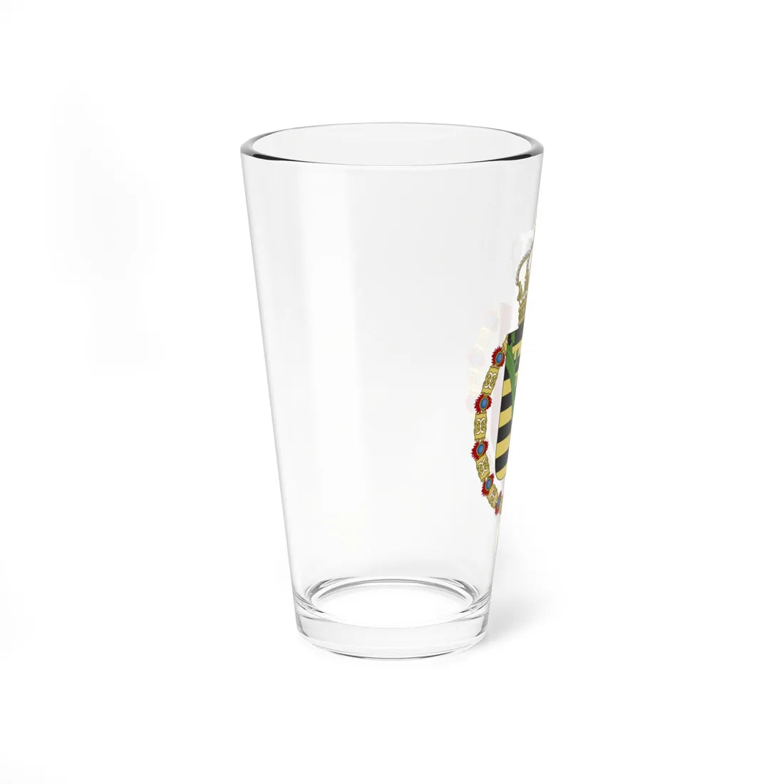 Coat of Arms of Frederick Augustus I of Saxony Order of the Golden Fleece (Germany) (Coat of Arms) Pint Glass 16oz - Go Mug Yourself