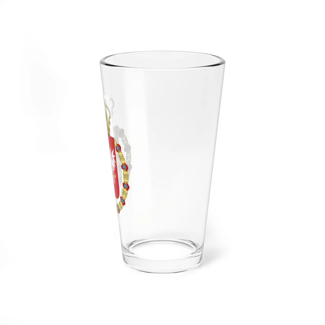 Coat of Arms of Frederick Augustus I of Saxony Order of the Golden Fleece (Germany) (Coat of Arms) Pint Glass 16oz - Go Mug Yourself