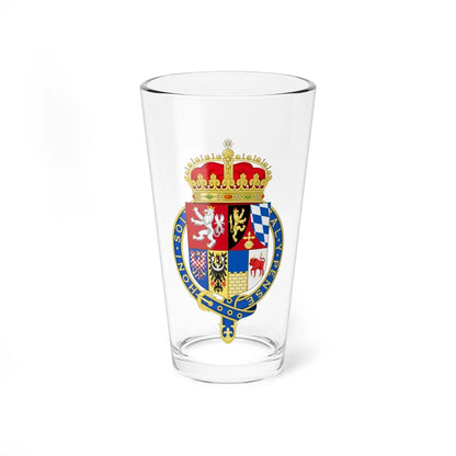 Coat of Arms of Frederick V of the Palatinate as King of Bohemia (Czech Republic) (Coat of Arms) Pint Glass 16oz 16oz - Go Mug Yourself