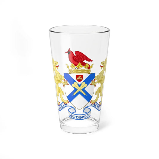 Coat of arms of Fredericksburg Virginia (United States) (Coat of Arms) Pint Glass 16oz 16oz - Go Mug Yourself