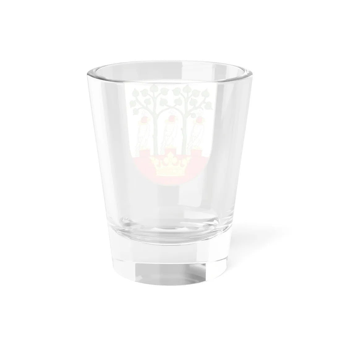 Coat of arms of Frederiksberg (Denmark) (Coat of Arms) Shot Glass 1.5oz - Go Mug Yourself