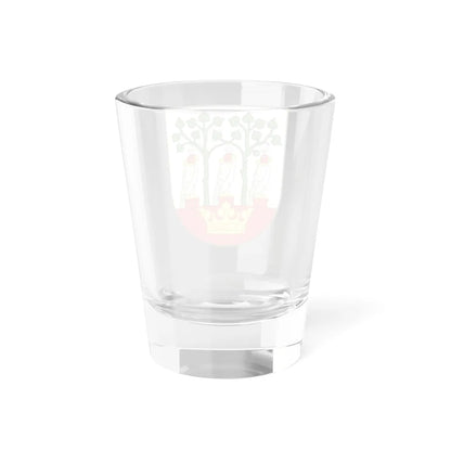 Coat of arms of Frederiksberg (Denmark) (Coat of Arms) Shot Glass 1.5oz - Go Mug Yourself
