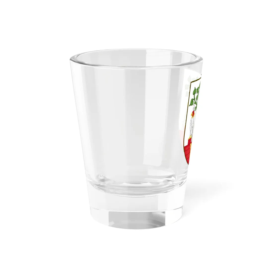 Coat of arms of Frederiksberg (Denmark) (Coat of Arms) Shot Glass 1.5oz - Go Mug Yourself