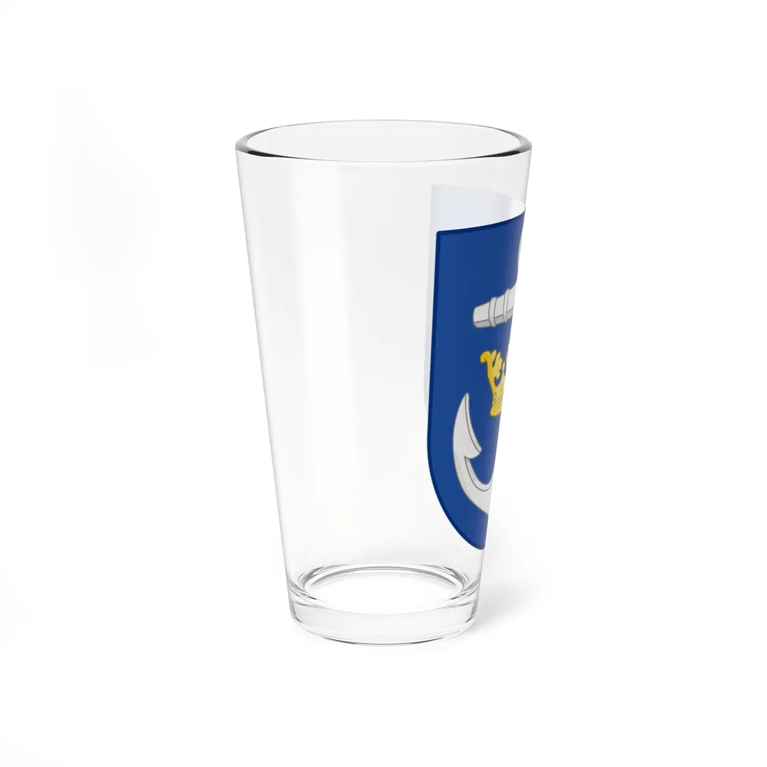 Coat of arms of Frederikshavn (Denmark) (Coat of Arms) Pint Glass 16oz - Go Mug Yourself