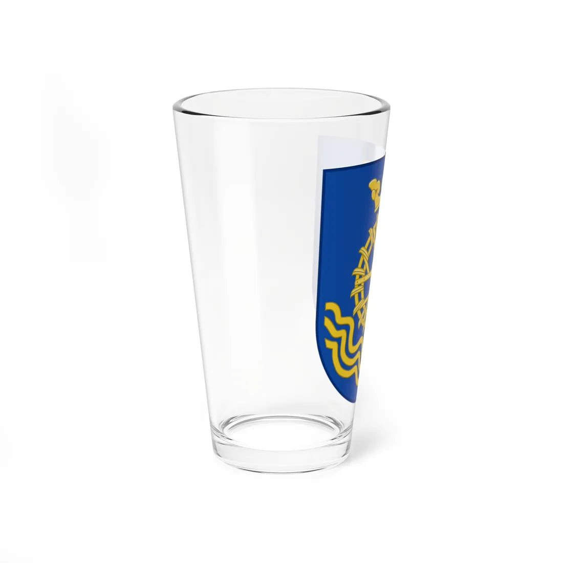 Coat of arms of Frederiksværk (Denmark) (Coat of Arms) Pint Glass 16oz - Go Mug Yourself