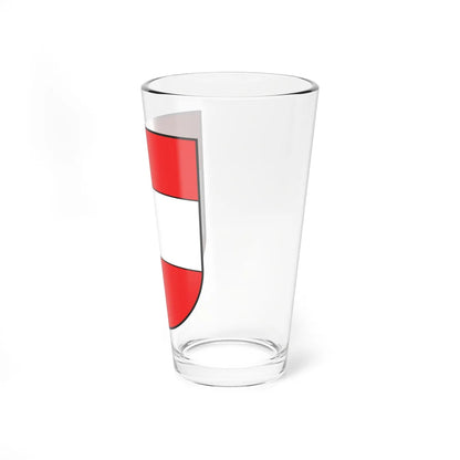 Coat of arms of Freistadt (Austria) (Coat of Arms) Pint Glass 16oz - Go Mug Yourself