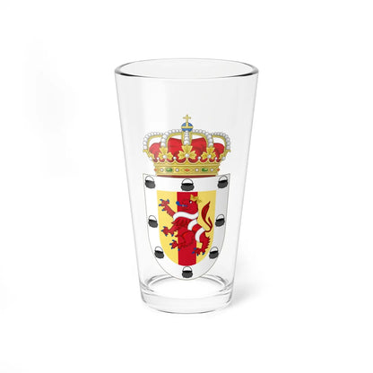 Coat of Arms of Frómista (Spain) (Coat of Arms) Pint Glass 16oz 16oz - Go Mug Yourself