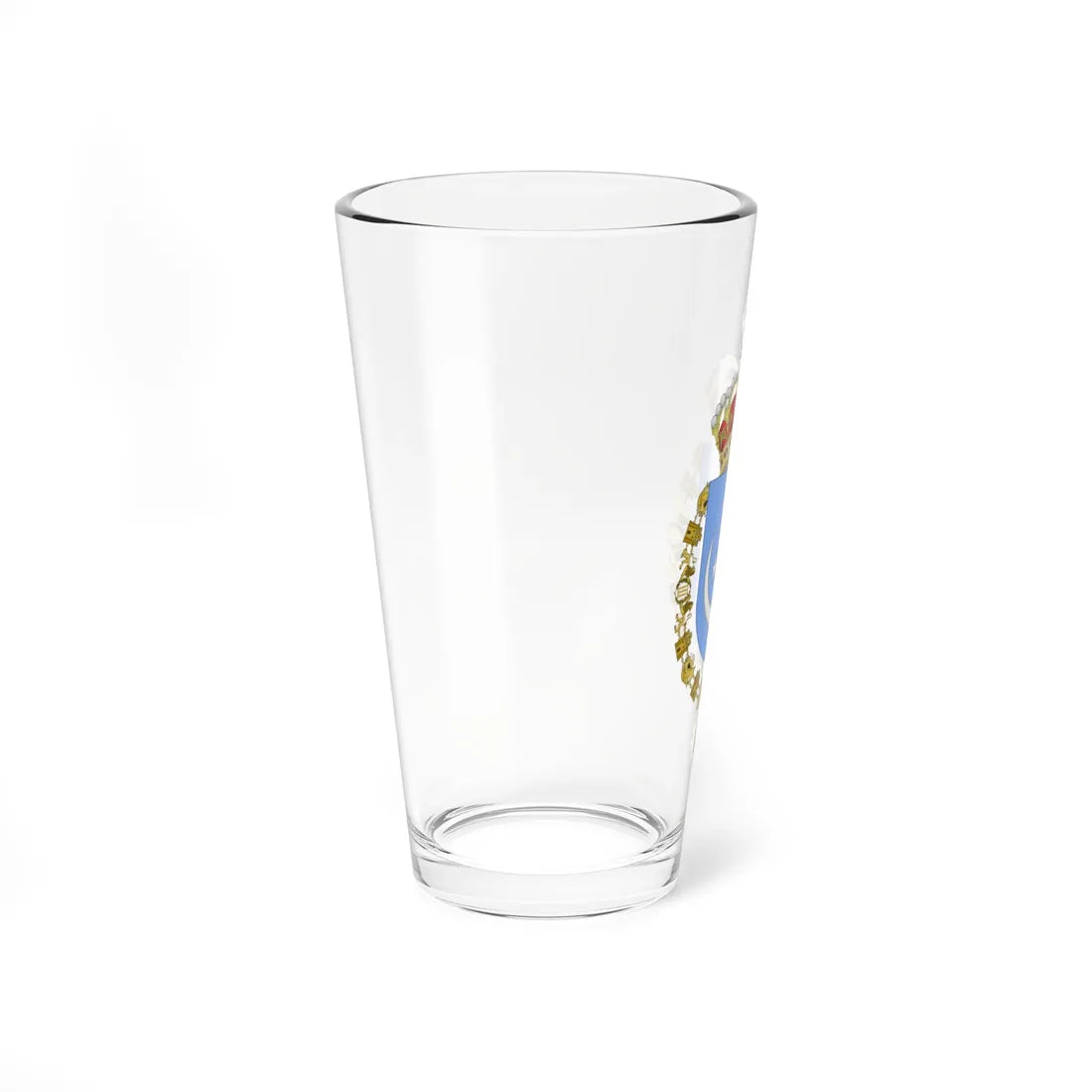 Coat of Arms of Fuad I of Egypt as Knight of the Order of Charles III (Egypt) (Coat of Arms) Pint Glass 16oz - Go Mug Yourself