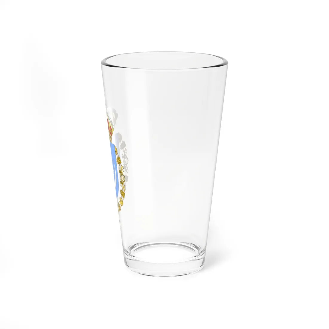 Coat of Arms of Fuad I of Egypt as Knight of the Order of Charles III (Egypt) (Coat of Arms) Pint Glass 16oz - Go Mug Yourself