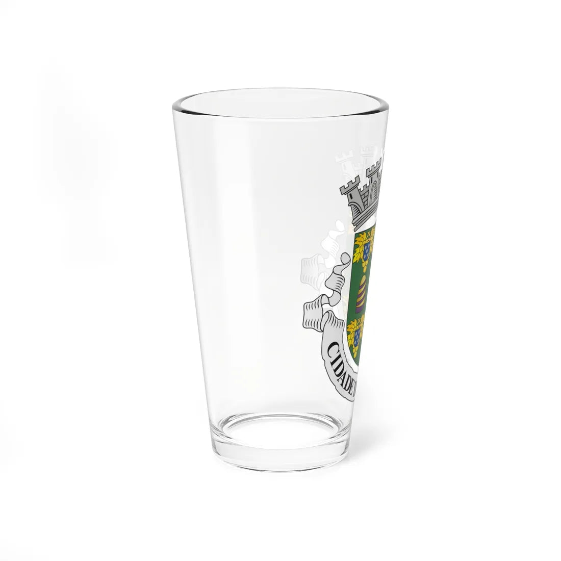 Coat of arms of Funchal (Coat of Arms) Pint Glass 16oz - Go Mug Yourself