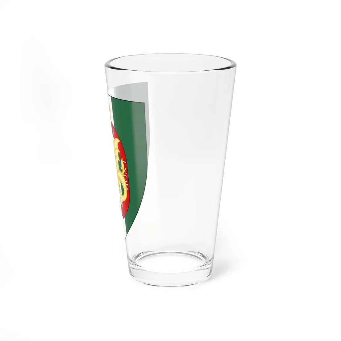 Coat of arms of Funen Life Regiment (Denmark) (Coat of Arms) Pint Glass 16oz - Go Mug Yourself