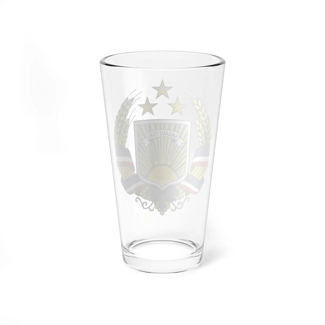 Coat of arms of Gagauzia (Moldova) (Coat of Arms) Pint Glass 16oz - Go Mug Yourself