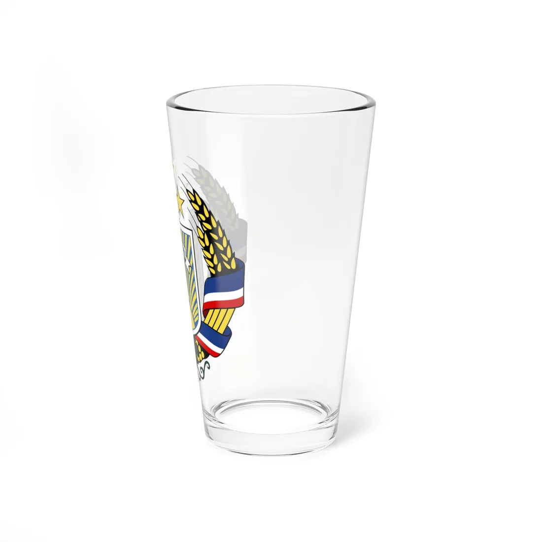 Coat of arms of Gagauzia (Moldova) (Coat of Arms) Pint Glass 16oz - Go Mug Yourself