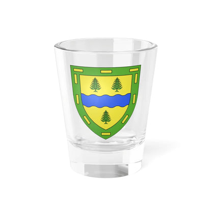 Coat of arms of Gatineau (Canada) (Coat of Arms) Shot Glass 1.5oz 1.5oz - Go Mug Yourself