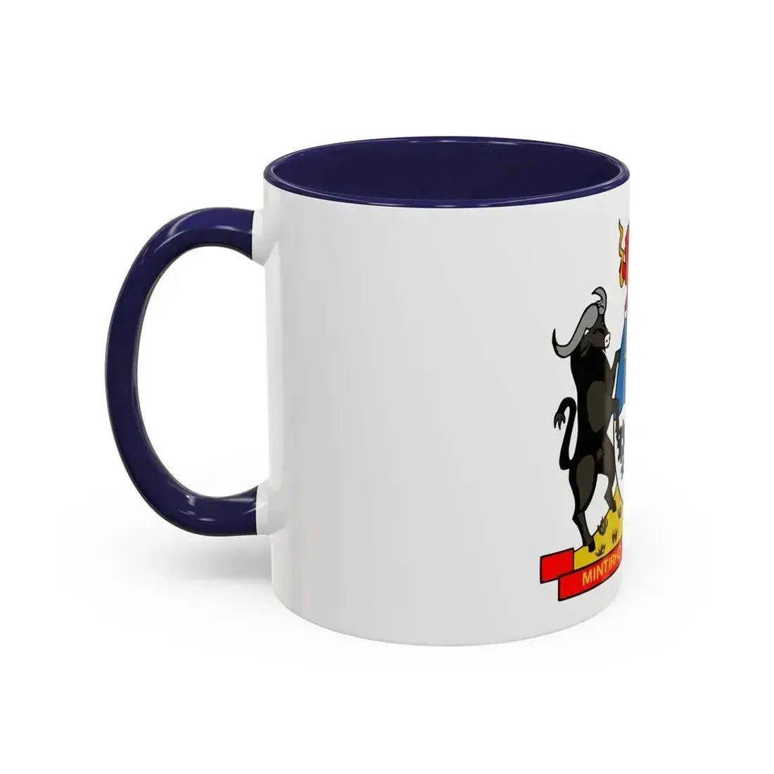 Coat of arms of Gazankulu - Accent Coffee Mug - Go Mug Yourself
