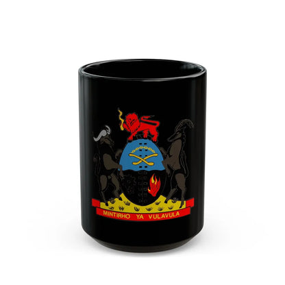 Coat of arms of Gazankulu - Black Coffee Mug-15oz-Go Mug Yourself