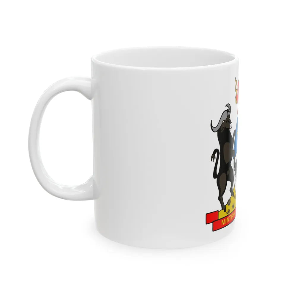 Coat of arms of Gazankulu - White Coffee Mug-Go Mug Yourself