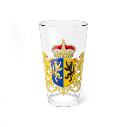 Coat of arms of Gelderland (Netherlands) (Coat of Arms) Pint Glass 16oz 16oz - Go Mug Yourself