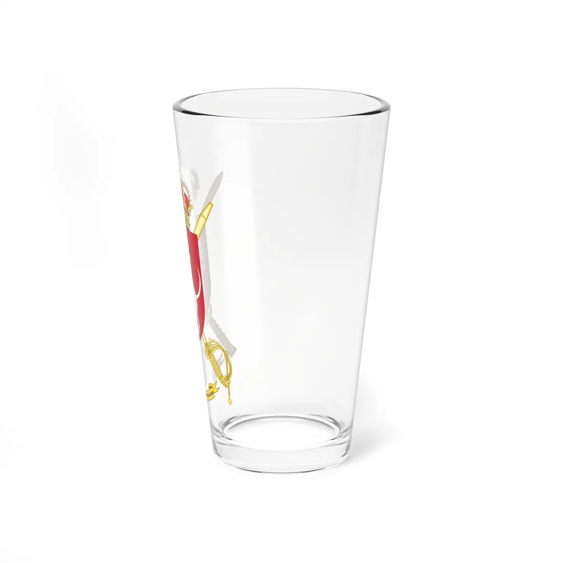 Coat of Arms of General Military Archives of Guadalajara (Spain) (Coat of Arms) Pint Glass 16oz - Go Mug Yourself